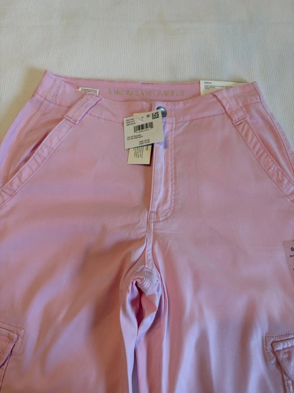 American Eagle Outfitters Dreamy Drape Super High Rise Baggy Wide Leg Pants 24W - Picture 3 of 15